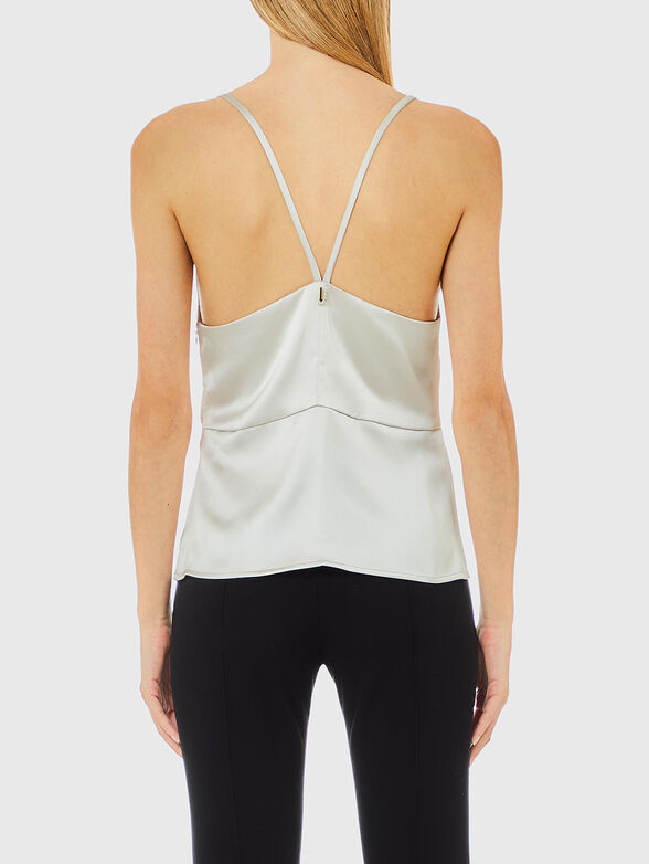 Top with satin effect - 2