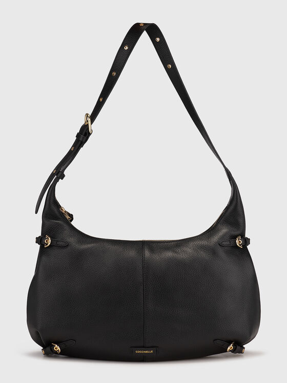 Leather bag with gold details - 1