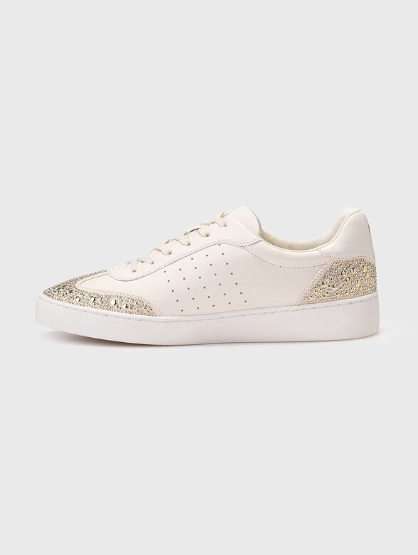SCOTTY leather sports shoes with rhinestones - 4