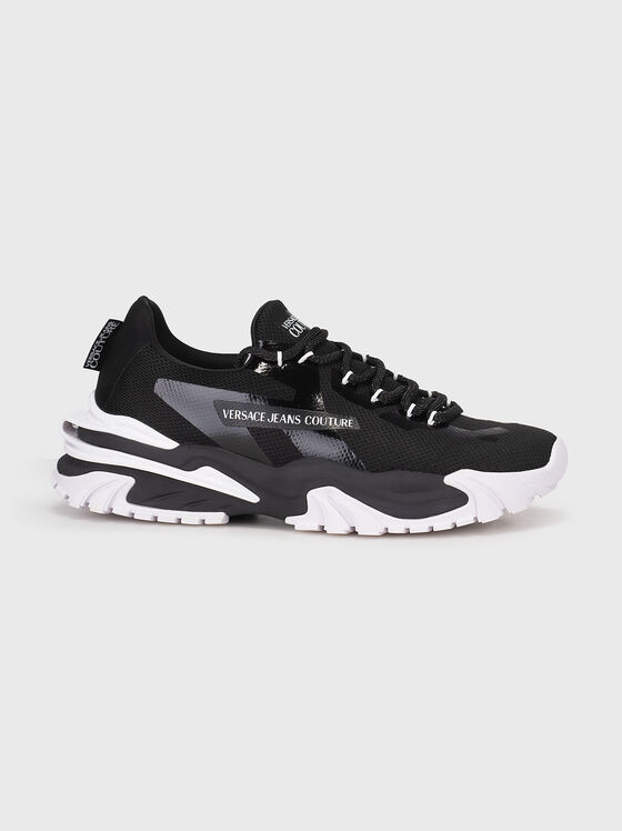 Sneakers in black color - 1