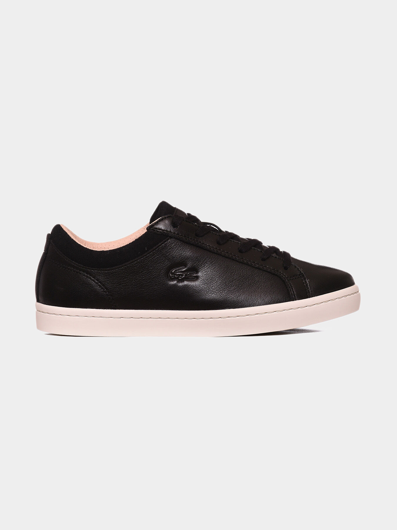 Lacoste straightset black hotsell
