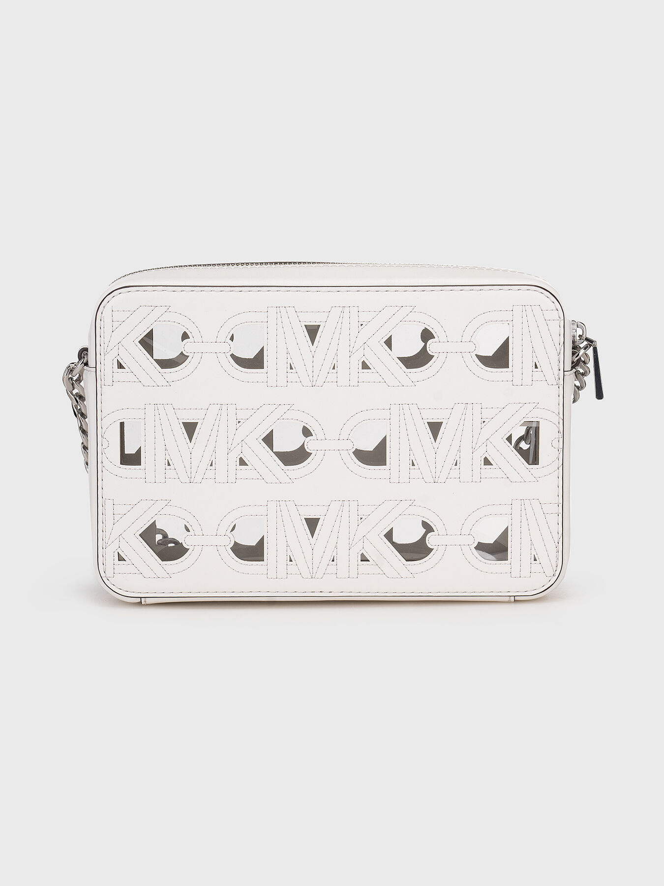 Perforated logo-detail crossbody bag brand MICHAEL KORS