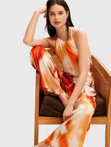 Jumpsuit in viscose - 3