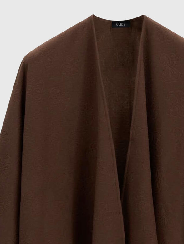 Beige poncho - 2