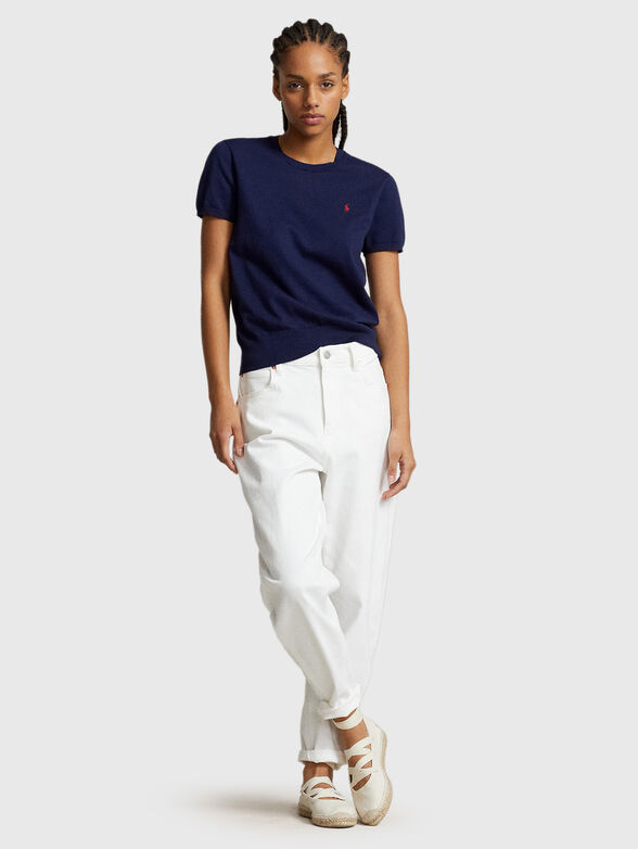 Fine-knit T-shirt  - 2