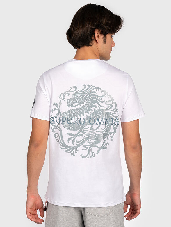 White printed tee - 4