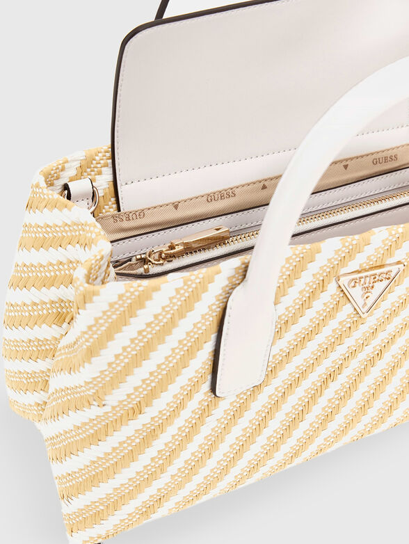 SIMONA bag with woven texture - 4
