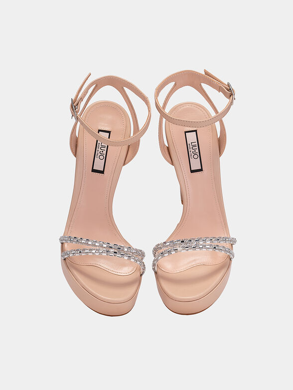 KRISTINE 3 leather sandals - 6