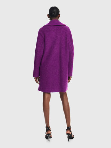AMBERES coat with single-breasted fastening - 3
