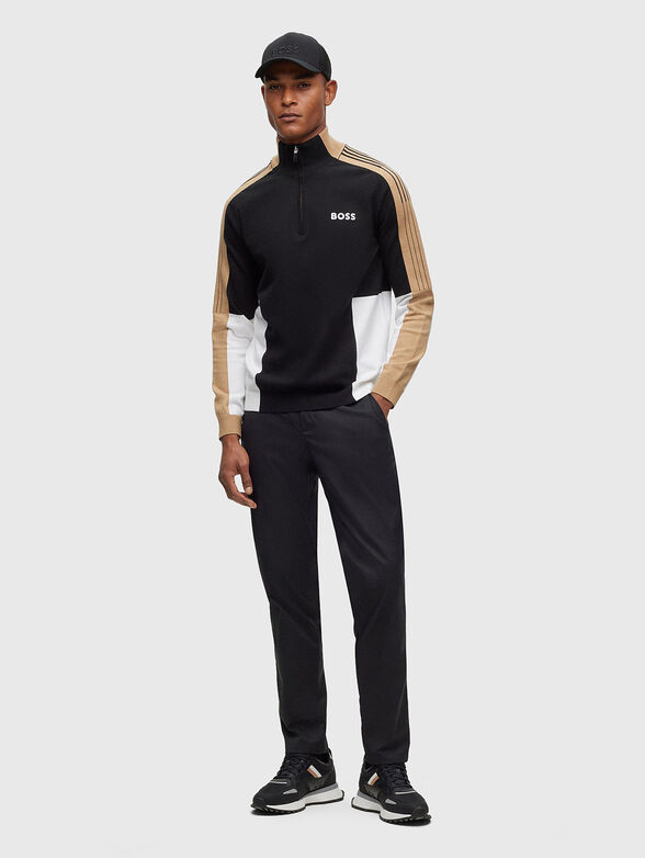 Cotton-blend sweatshirt - 2