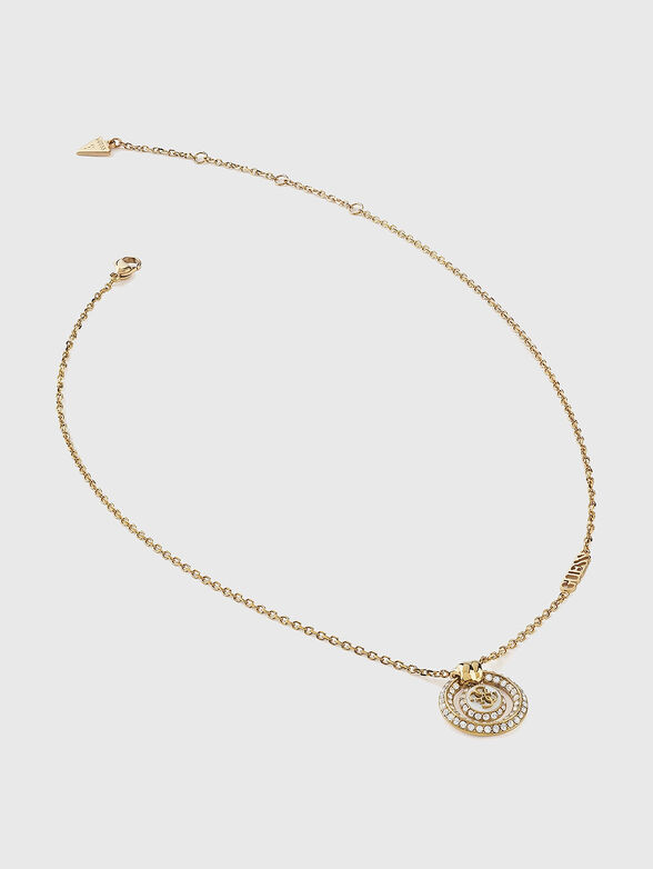 LOGO KNOT MINI necklace in gold - 1