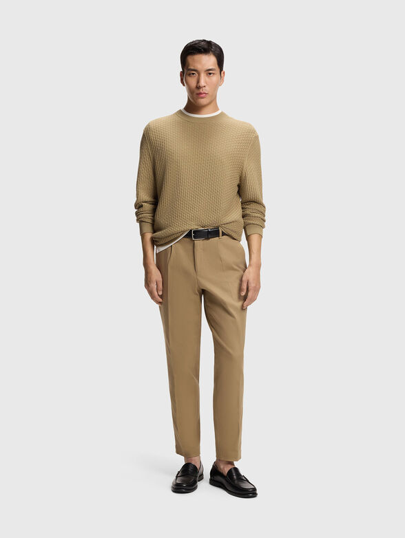 Knitted cotton sweater - 2