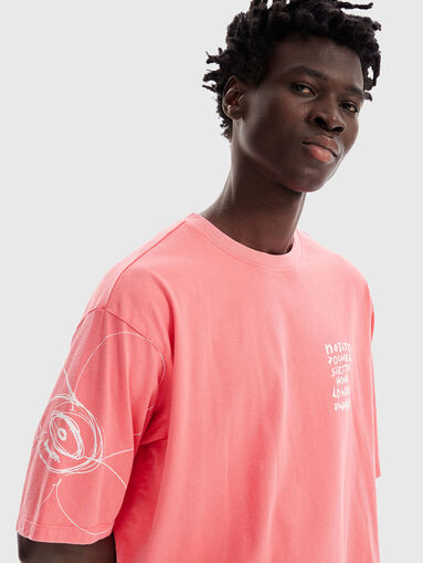 BERWIN T-shirt with art print - 4
