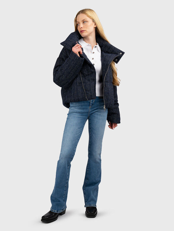 Bookle jacket with asymmetrical zip - 2