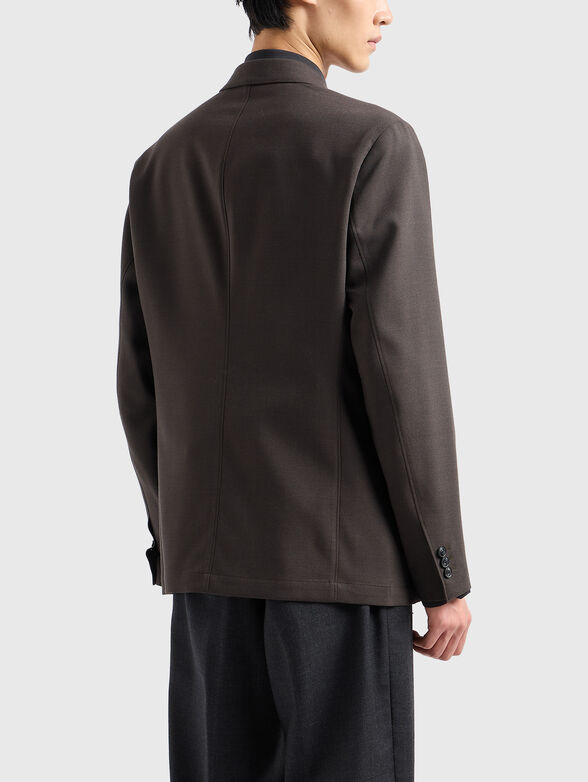 Brown blazer - 1