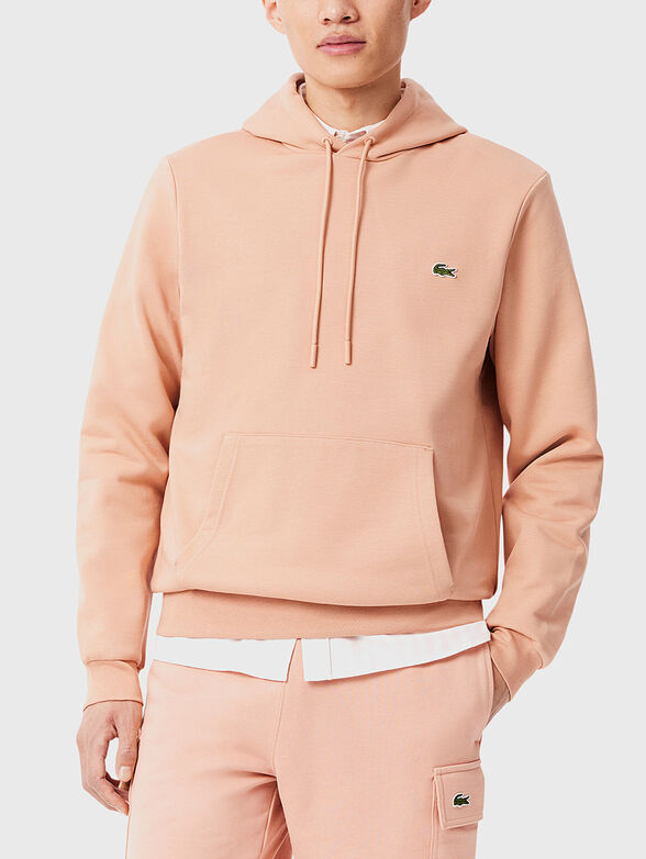 Cotton fleece hoodie - 1