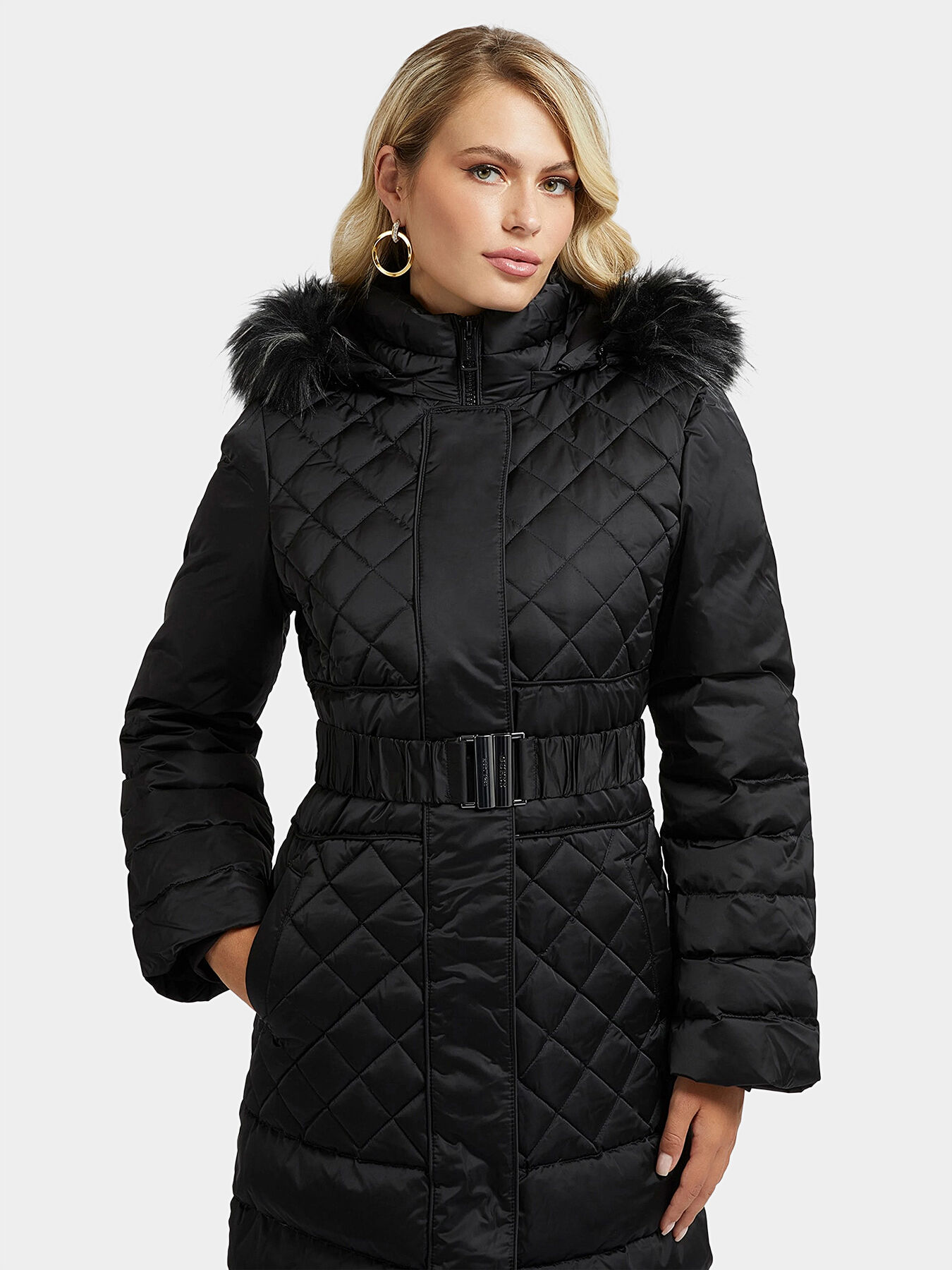MARLENE quilted jacket brand GUESS Globalbrandsstore en