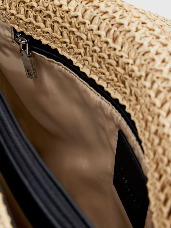 Raffia crossbody bag - 6