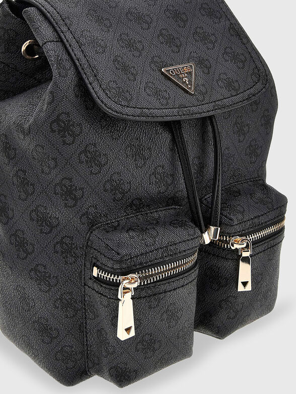 MANHATTAN backpack with gold details - 3