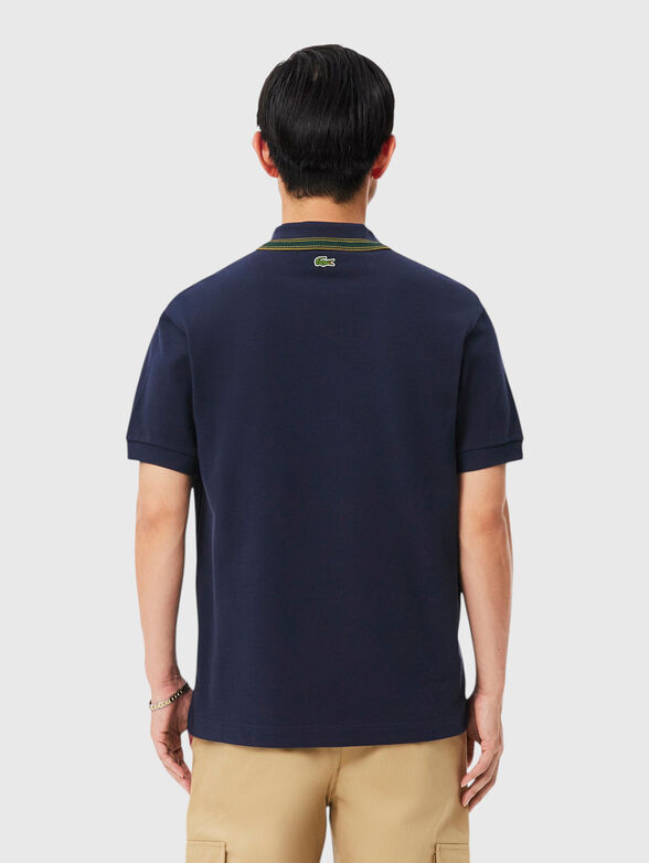 Dark blue polo shirt - 2