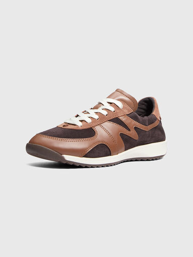 Leather sneakers - 4