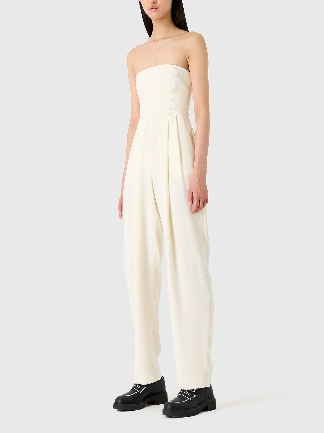 Jumpsuit with straight neckline brand EMPORIO ARMANI Globalbrandsstore en
