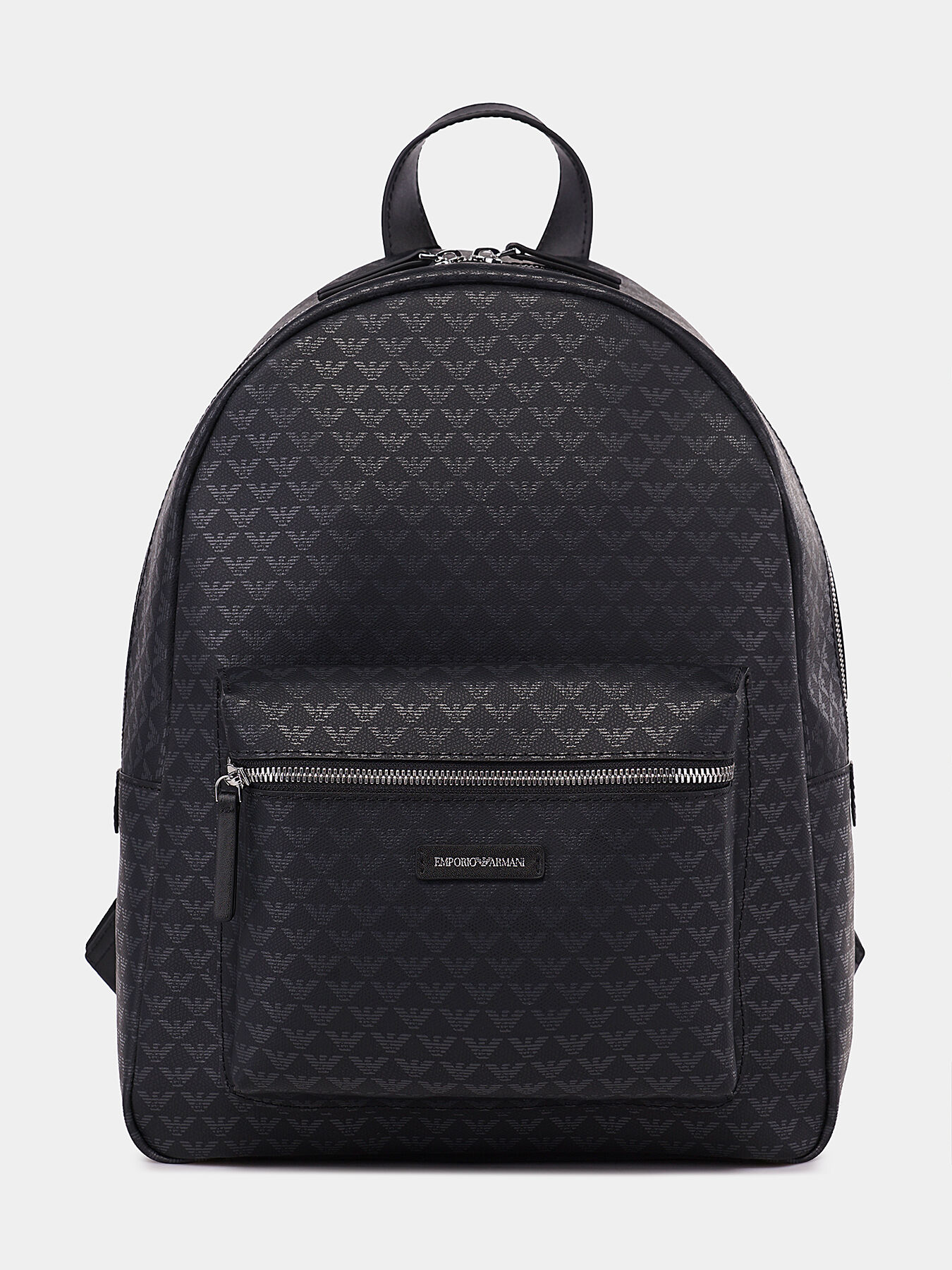 Backpack with monogram logo print brand EMPORIO ARMANI