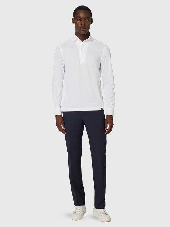 Polo shirt with buttons - 2