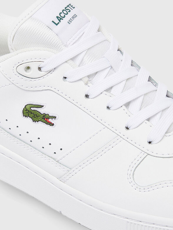 Black leather sneakers - 4