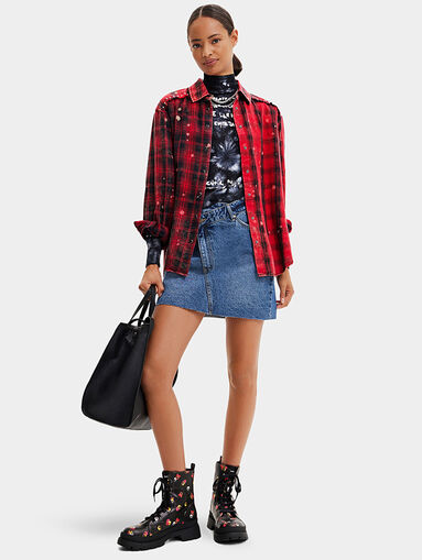 SOL denim skirt - 5