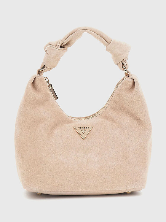 Хобо чанта ISOTTA със златисти детайли - 1