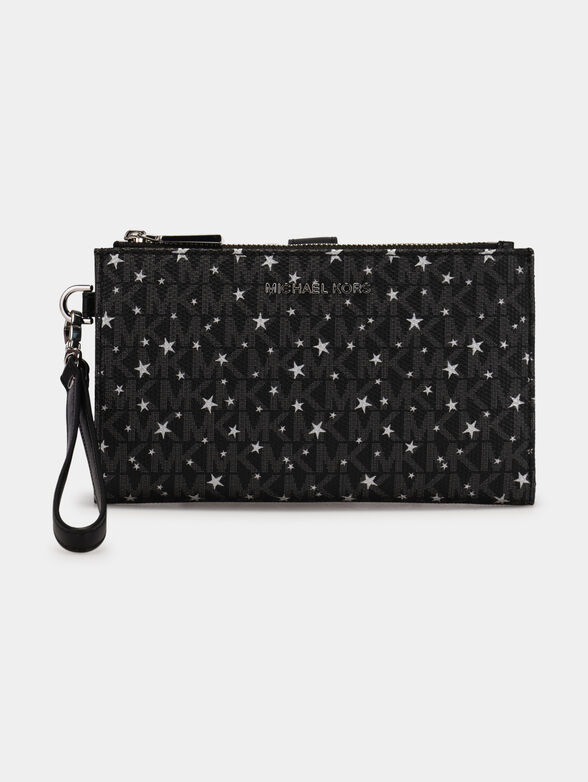 Large wallet with star print - 1