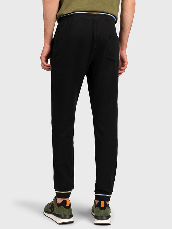 Cotton pants with elastic waist - 3