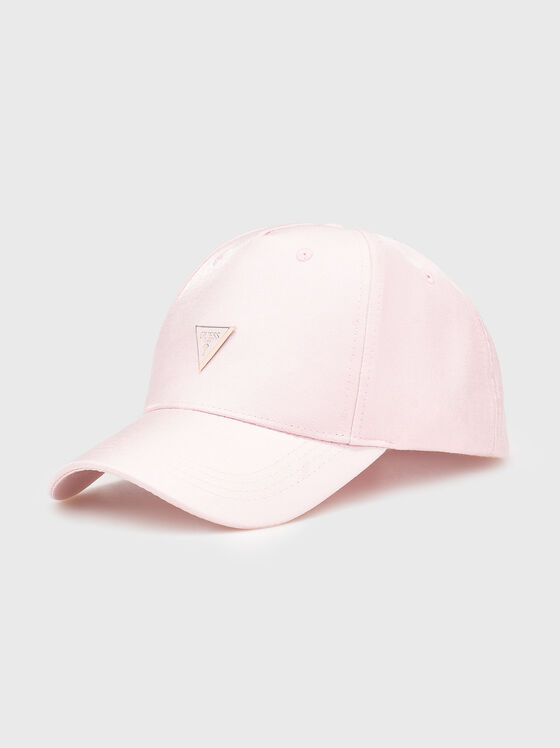 Бейзболна шапка в розов цвят - 1