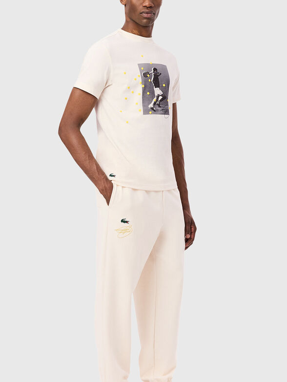 TENNIS X NOVAK DJOKOVIC sports pants with a logo  - 6