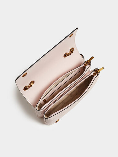 HELAINA crossbody bag in coral color - 5