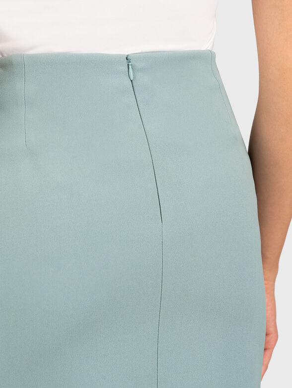 High waisted mini skirt - 4