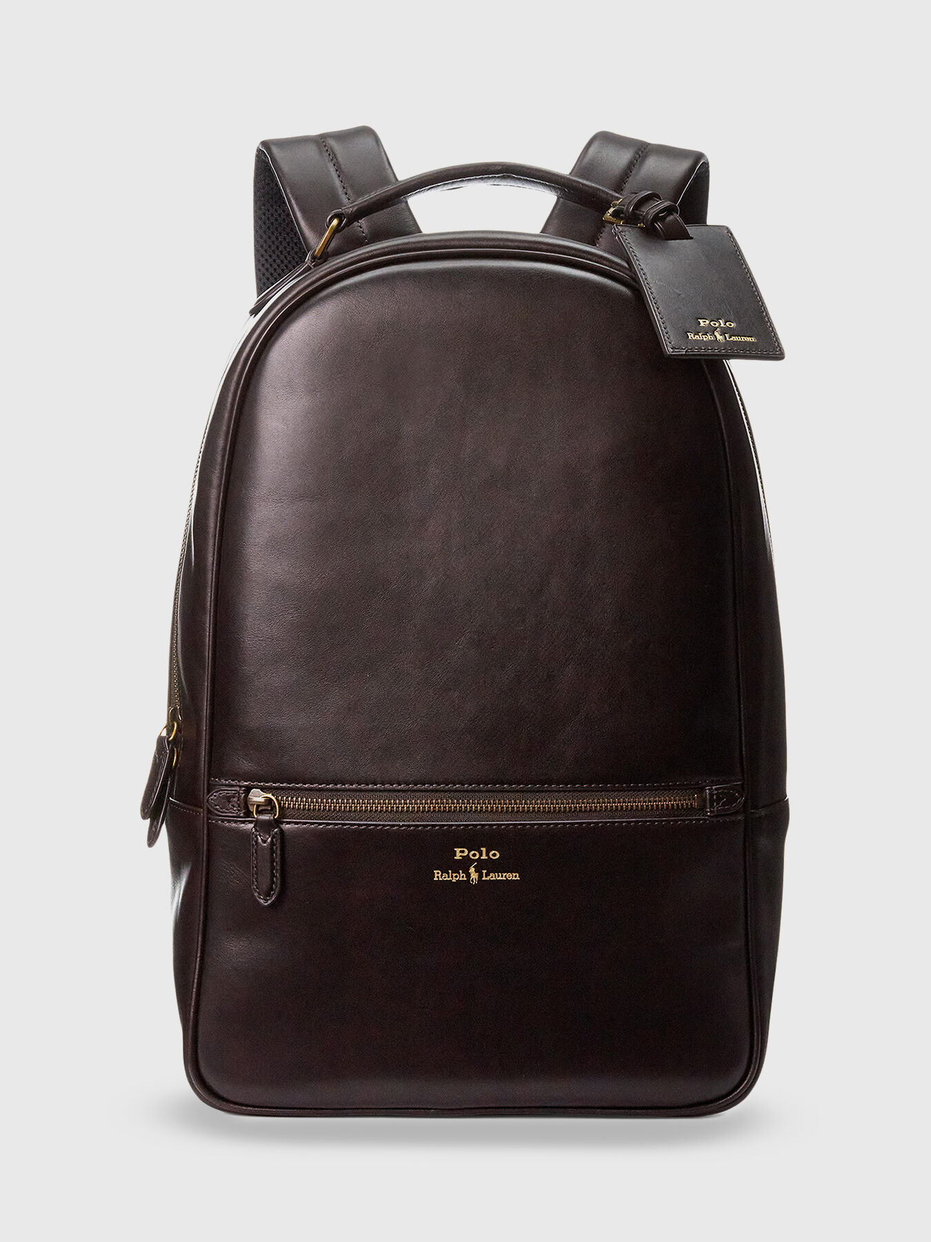 Ralph lauren leather backpack hotsell