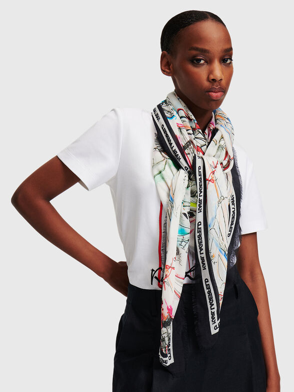 Art print scarf - 2