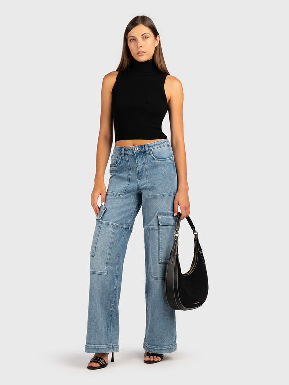 Turtleneck cropped top - 2