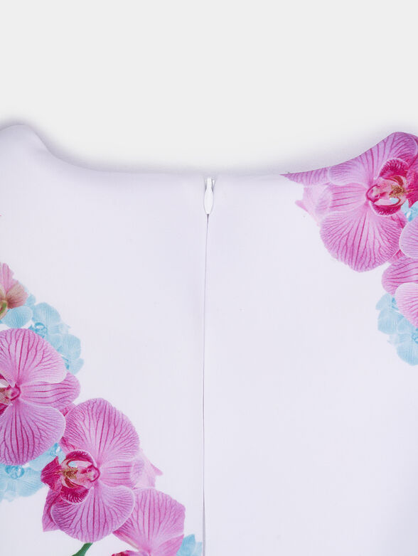 Dress with floral print - 4