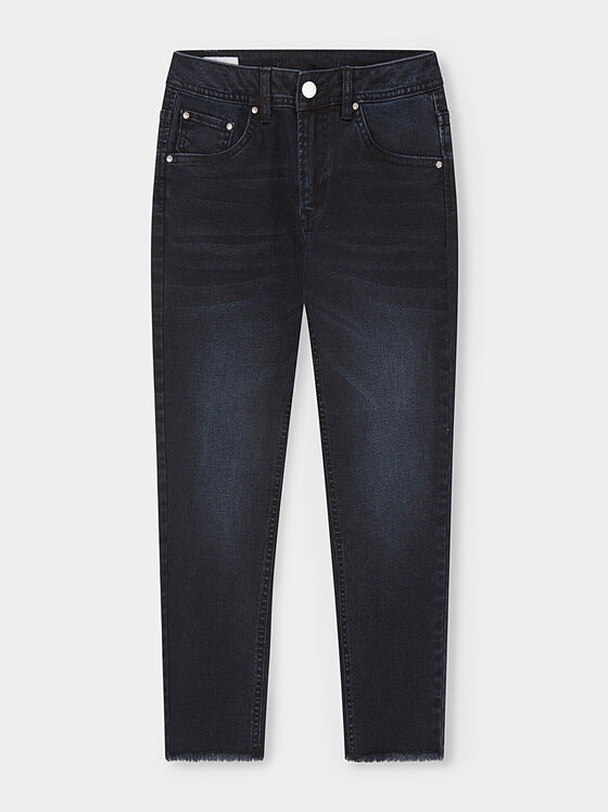 VIOLET dark blue jeans - 1