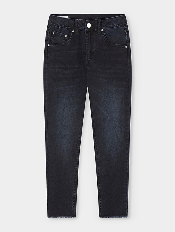 VIOLET dark blue jeans - 1