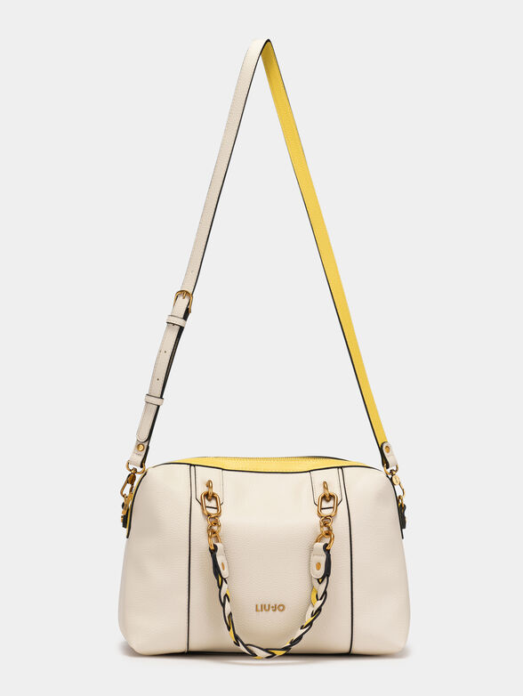 Bag with accent details in yellow color - 2