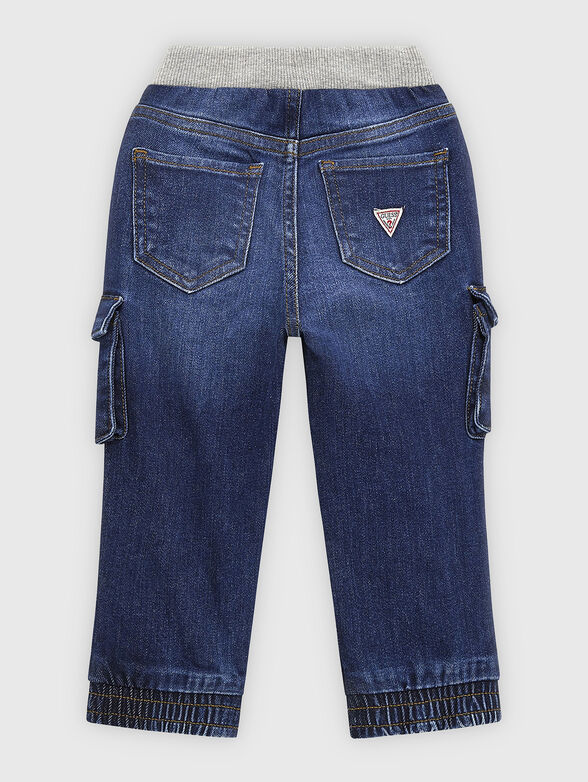 Elastic cargo jeans - 2