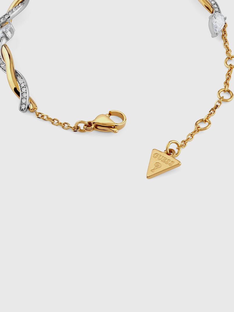MULTI TWIST bracelet with rhinestones - 3
