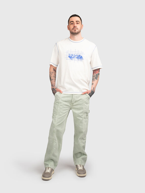 NOTHAL T-shirt with contrasting stitching - 2