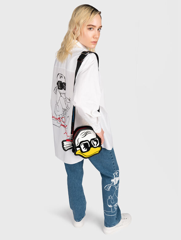 KLxDISNEY white shirt with accented back - 6