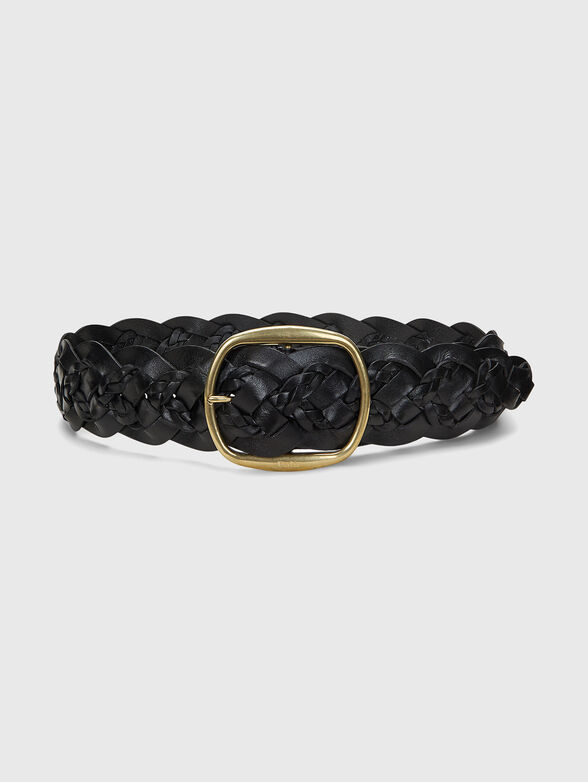 Double-Braided Leather Belt  - 0