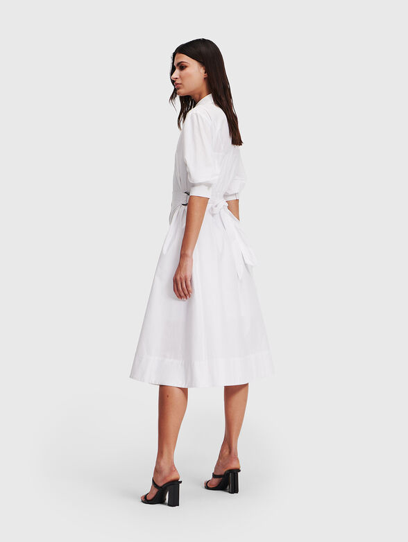 White shirt type dress - 2